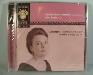 NEW CD Brahms 8 Songs Op. 57 Schumann Lieder Lieberson Drake Wigmore Hall - Picture 1 of 2