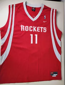 VTG Stitched Houston Rockets YAO MING XXL Jersey #11 Nike Team Swingman - Picture 1 of 14