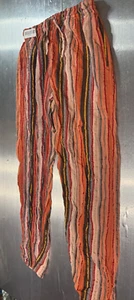 Flirtatious Boho Striped Pull-On Pants – Small (NWOT) - Picture 1 of 18