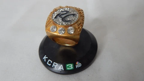 2007 Sacramento River Cats Baseball PCL and TRIPLE A Champions Souvenir Ring Cover