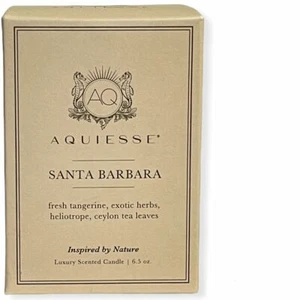 Aquiesse Luxury Scented Candle Santa Barbara Inspired by Nature, 6.5 oz - Picture 1 of 4