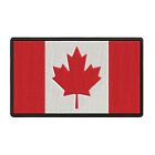 CANADA FLAG PATCH CANADIAN FLAG FRENCH-CANADIAN SEW OR IRON ON DIY SOUVENIR