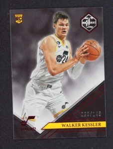 2022-23 Panini Chronicles Limited rojo/149 Walker Kessler #388 novato radiocontrol - Imagen 1 de 2