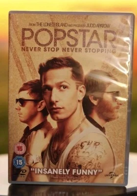 Popstar Never Stoping dvd Brand New P&P Free - Image 1 of 2