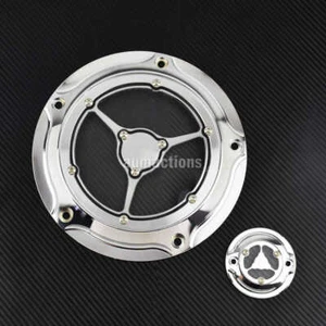 Motorcycle Clarity Derby Cover Timing Timer Cover Fit For Harley FLHTCUL 15+ - Picture 1 of 3