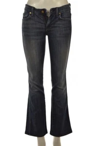 7 For All Mankind A Pocket Jeans Talla 24 Azul Medio Lavado Pantalones de corte bota - Imagen 1 de 4