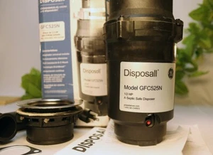 ⭐GE 1/2 Horsepower Continuous Feed Garbage Disposer Corded Disposall GFC525N - Picture 1 of 2