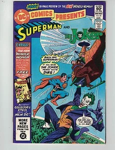 DC COMICS PRESENTS #41-NICE JOKER CVR.-WONDER WOMAN-BATMAN-JAN. 1982-VF - Picture 1 of 2