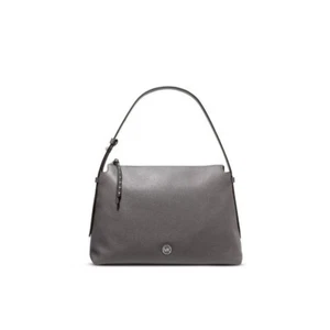 MICHAEL MICHAEL KORS Shailene Medium Hobo Shoulder Bag Heather Grey NWOT - Picture 1 of 7
