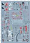 Detail Up 1/60 PG MBF-P02 ASTRAY RED FRAME GD Figure Transfer Sheet Water Decal