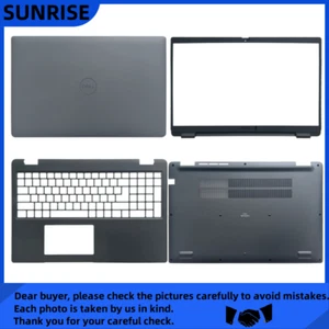 New For Dell Latitude 3540 LCD Back Cover/Front Bezel/Upper Case Palmrest/Bottom - Picture 1 of 9