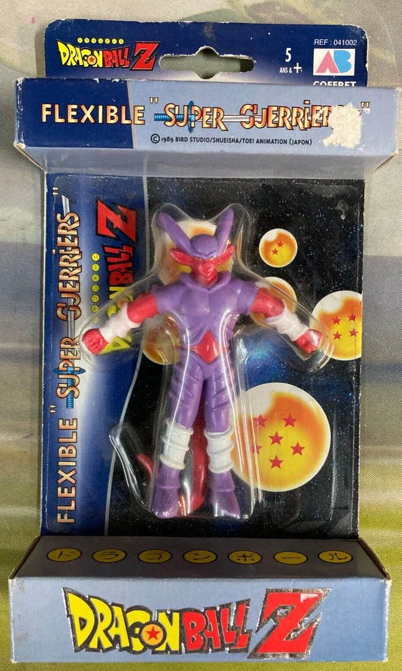 Figura de 4" Dragon Ball Z AB Toys 1989 Mini Flexible Super Guerriers Janemba Foto 1 de 2