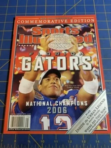 2006 Chris Leak Florida Gators BCS Champions Sports Illustrated Commemorative - Imagen 1 de 12