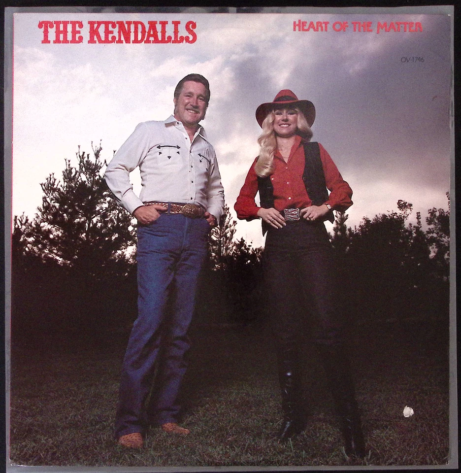 THE KENDALLS HEART OF THE MATTER OVATION RECORDS VINYL LP 146-36 W - Image 1 of 4