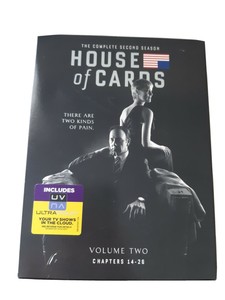House Of Cards Season 2 Volume 2 - Chapters 14-26l 4 DVD set