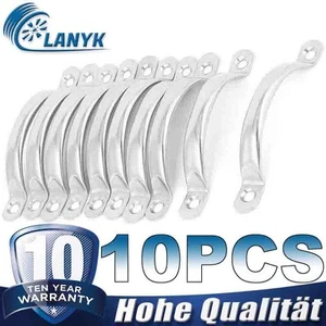 Griff Kabinet Möbelgriffe Edelstahl Hohlgrife Bogengriffe Kistengriffe Handgriff - Bild 1 von 4