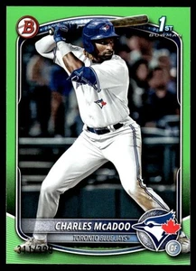 Bowman Charles McAdoo Prospects 2025 borde verde neón 311/399 #BP-150 - Imagen 1 de 2