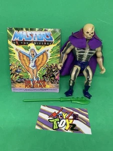 Vintage COMPLETE 1981 MOTU Scareglow figure w/ Glow and comic Mint Scare Man - Picture 1 of 14