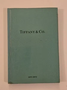 VTG ! Tiffany & Co. Catalog - Blue Book 1971-1972 With Insert And Order Form - Picture 1 of 5