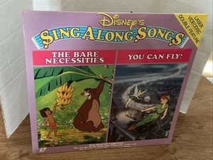 Disneys Mitsinglied The Bare Necessities/You Can Fly versiegelte Laserdisc LD - Bild 1 von 2