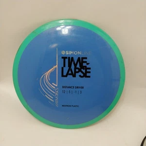 USED Axiom Discs Neutron Time Lapse 177g Blue Rim Driver Golf Disc Good - Picture 1 of 6
