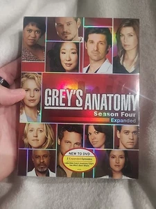 Grey's Anatomy: Season Four 4th Fourth (Expanded) (DVD, 2007) Brandneu  - Bild 1 von 7