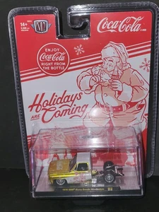M2 MACHINES 2025 COCA COLA CHRISTMAS 1976 GMC SIERRA GRANDE 15-CUSTOM - Picture 1 of 6