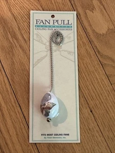 New Finial Showcase Ceiling Fan Pull Sea Shell Ocean Design - Picture 1 of 5