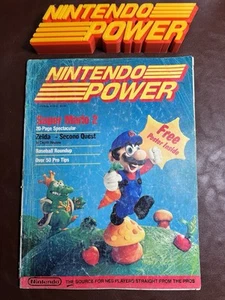 Nintendo Power Magazine First Premier Issue 1 Super Mario 2 Jul/Aug 1988 Zelda! - Picture 1 of 5