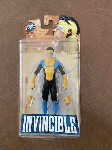 INVINCIBLE Yellow/Black Variant Mcfarlane Skybound Exclusive Action Figure Cover