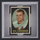 1958 Topps VIC CHAPMAN #3 NM CFL **sharp football card** TD89