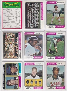 1974 Topps California Angels Team Set (30 Cards) - Imagen 1 de 4