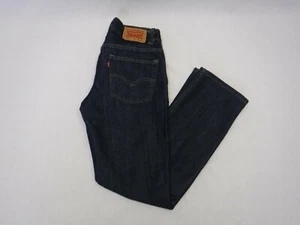 Jeans Levis 511 Slim Ragazzo 16 Regular 27X27,5 Lavaggio Scuro Ottime Condizioni - Foto 1 di 9