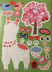 Valentinstag Aufkleber! Create a lama! Valentinstag Aufkleber Konvolut! Nagelneu! - Bild 1 von 3