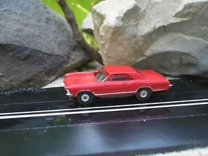 Vintage Aurora Model Motoring T-Jet Red  Buick Riviera Slot Car
