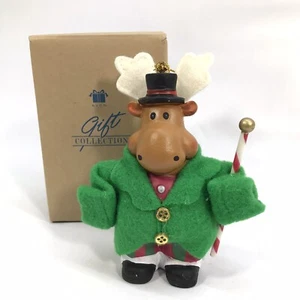 Vintage Avon Christmas Ornament Deer Ones MR  Reindeer 1999  - Picture 1 of 9