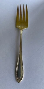 1940's ONEIDA Silverplated Community plate " SHERATON" Buffet Serving FORK - Picture 1 of 12