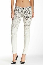 New Etienne Marcel Printed Skinny Jeans Size 27 MSRP: $180