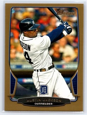 Bowman 2013 - #63 Austin Jackson Gold Detroit Tigers  Foto 1 de 2