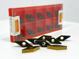 SANDVIK VBMT332-PM VBMT 16 04 08-PM New Carbide Inserts Grade 4325 18pcs - Picture 1 of 2