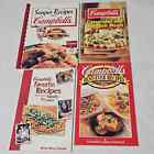 Campbell's Cookbook Booklets Lot of 4 Soups Casseroles Best-Ever Recipes