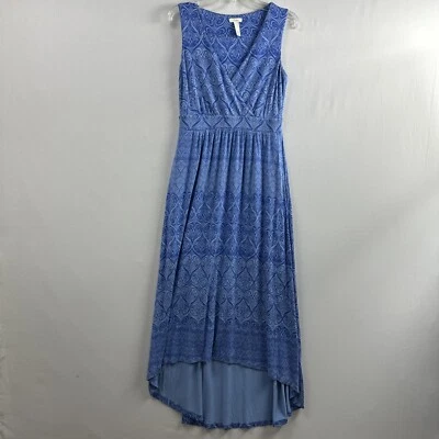 Maxi Vestido Soma Intimates Imitación Envoltura Salón Azul Ikat Talla XSmall Foto 1 de 4