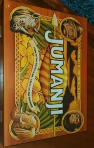 JUMANJI Board Game Cardinal Edition 2017 In Real Wood Wooden Box Movie  - Picture 1 of 12