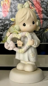Precious Moments Home is Where the Heart Is Figurine 1998 Vintage No Box - Picture 1 of 5