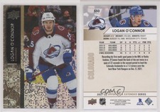 2021-22 Upper Deck Extended Series Speckled Rainbow Foil Logan O'Connor #550