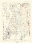 Topo Map - Rhode Island Sheet 6 - USGS 1891 - 23.00 x 30.57