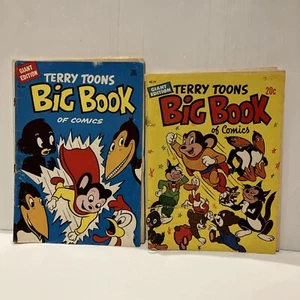 Terry Toons Big Book Of Comics Jumbo Edition x2: 38-44 & 40-79 - Picture 1 of 8