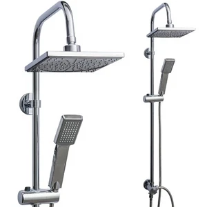 Regendusche Set Duschsäule Duschpaneel Brause Handbrause Regen Kopfbrause Dusche - Bild 1 von 9