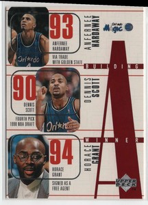 1996 Upper Deck Anfernee Hardaway/Dennis Scott/Horace Grant/Nick Anderson/Brian 