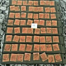GREAT BRITAIN EDWARD V11 60+ X 1d red 1902 - 11 USED NOT CHECKED